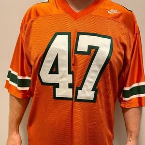 Michael Irving Miami Hurricanes Football Jersey
